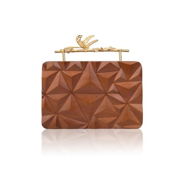 "Triangles" Wooden Clutch- Create your own!