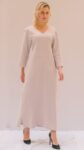 Textured Pale Lilac Kaftan