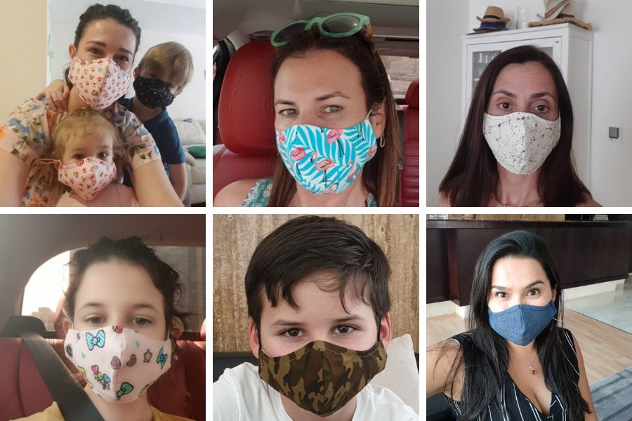 fabric face mask in Dubai