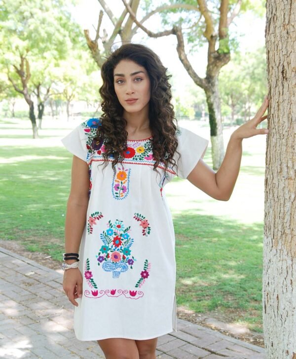 Classic Donaji White Dress