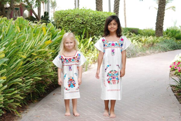 Mini White Donaji Dress