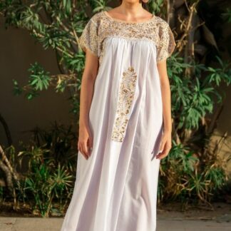 Handmade Antonino white dresses sustainable dresses