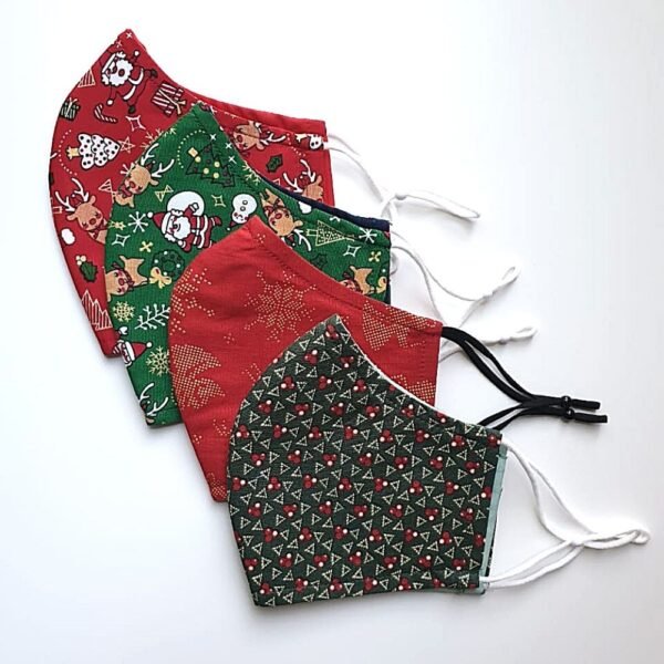 Christmas Fabric Face Mask- Only Available for UAE