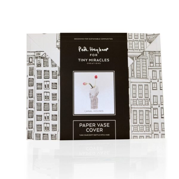 Canal House Paper Vase Cover by Pepe Heykoop