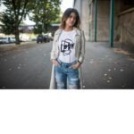 Womens Organic Cotton T-shirt- Love is complicated