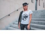 Womens Organic Cotton T-shirt- Love is complicated