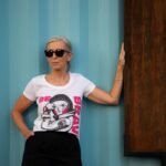 Womens Organic Cotton T-shirt- Be Bravaa