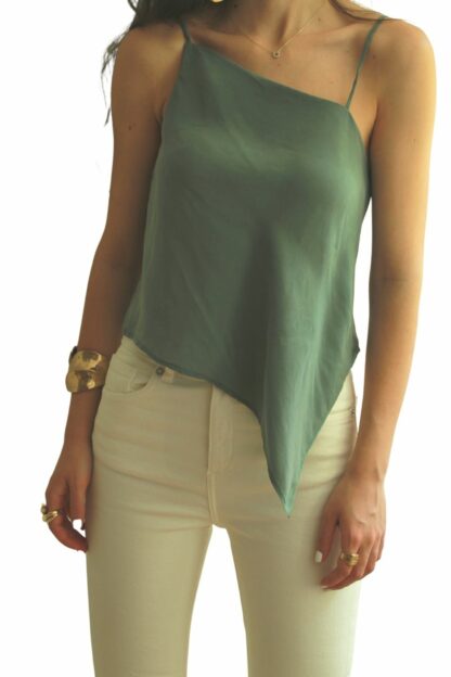 Cupro top Sitges Sustainable fashion tops