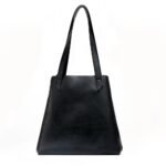 Vegan Tote Bag - Black Totissimo