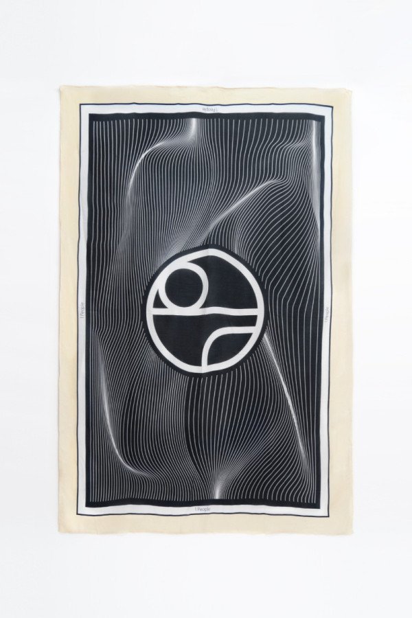 Oyster Black Biarritz Sarong