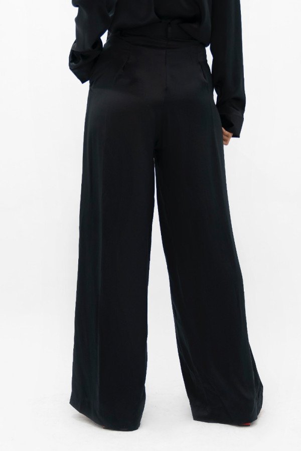 Branson Black Wide Leg Pants