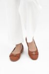 Brown Cape Town Ballerina Flats