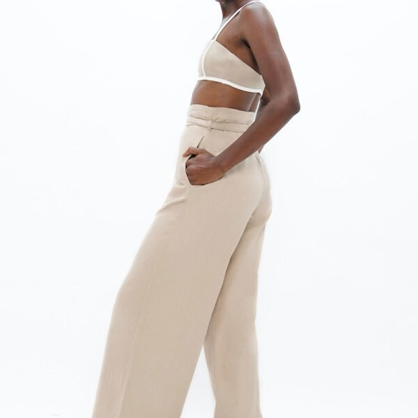 Organic Cotton Natural Sand Florence Pants