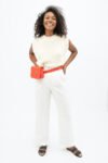 White French Riviera Wide Leg Pants