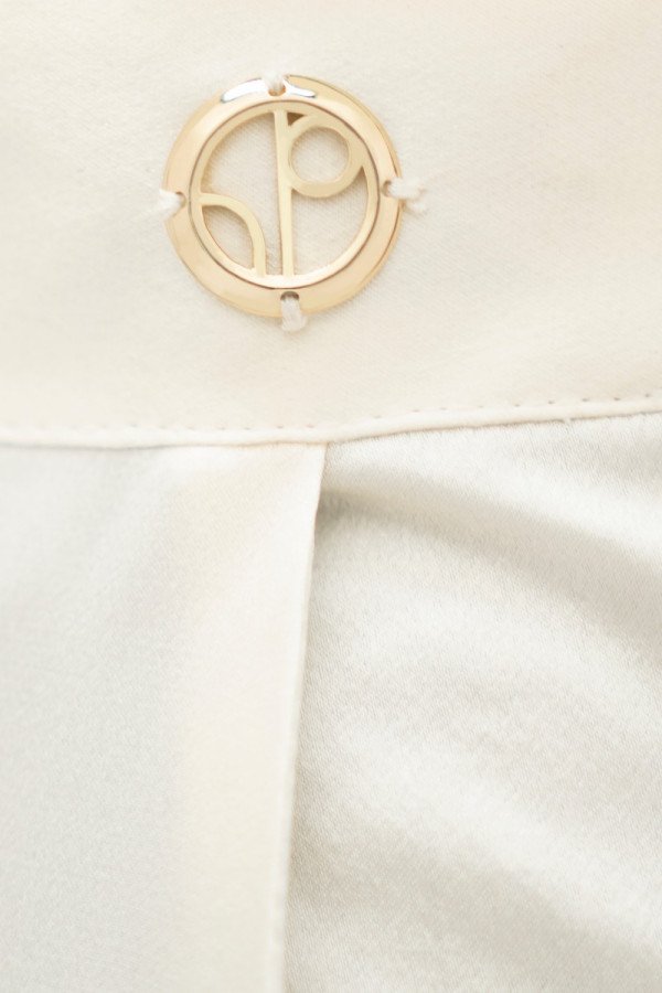 Manila White Tailored Shorts