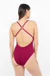 Red Mykonos Criss-Cross Swimsuit