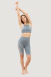 Light Blue Portland Biker Shorts