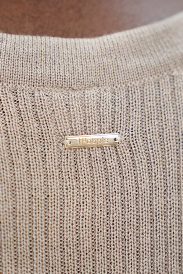 Sand Sao Paulo Racer Knitted Top