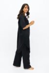 Black Seville Midi Dress