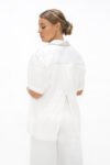 White Vienna Short Sleeves Shirt