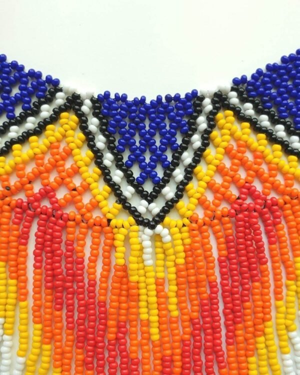 Heart in Love Embera Beaded Necklace