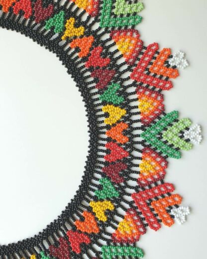 Amazonia Handmade embera beaded necklace ethical handicrafts Colombia tribe