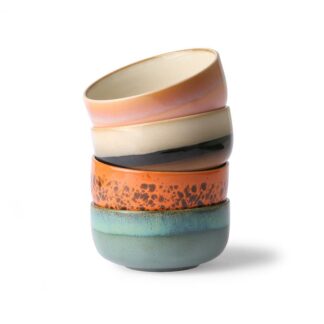 70's ceramics: dessert bowl HKLiving Sustainable Living Dubai Eco Gift Shop