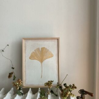 Tiny stories fine art print - GINGKO BILOBA (Limited edition) Slow living wall decor