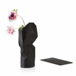 Black Paper Vase Cover by Pepe Heykoop