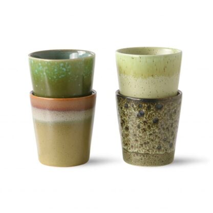 70s ceramics: coffee mugs