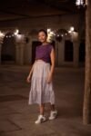 Lavender Tiered Skirt