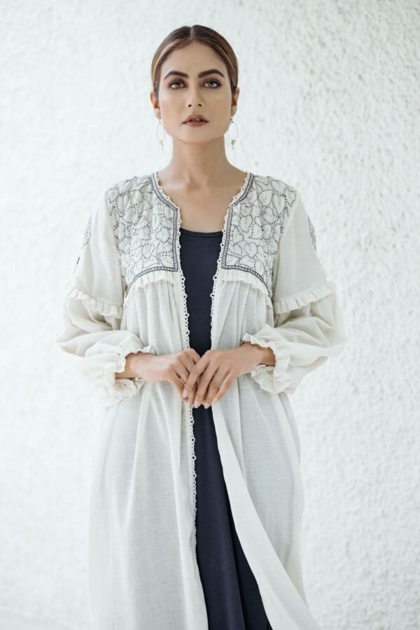 Long Cream Cover-UP