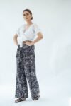 White Serena Crop Blouse