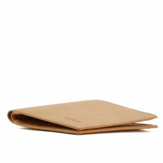 Dubai vegan leather Goshopia Slim Vegan Wallet -  Camel