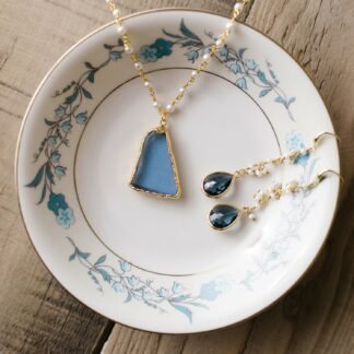 Angel Oak Earrings - Indigo