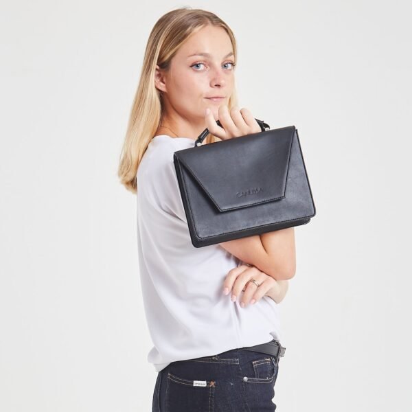 Hybrid Maxi Black - Multifunctional Vegan Bag