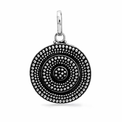 Amed Silver Pendant Goshopia Bali Ethical Jewelry Silver Jewellery