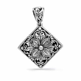 Bangli Silver Pendant Goshopia Bali Ethical Jewelry Silver Jewellery