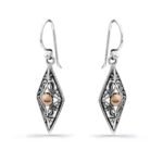 Jepun Silver & Gold Earrings