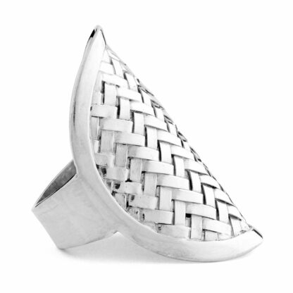 tugel silver ring