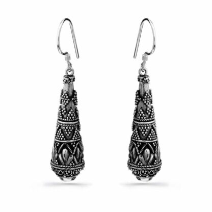 Ubud Silver Earrings Goshopia Bali Ethical Jewelry Silver Jewellery