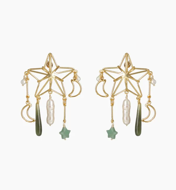 Flying Star Earrings
