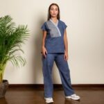 Blue Linen Co-Ord Trousers