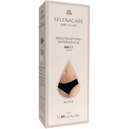 Eco-friendly period products  Selenacare Absorbent Menstrual Panty - Active