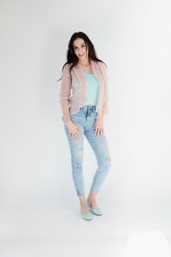 Light Pink Cardigan Reneta