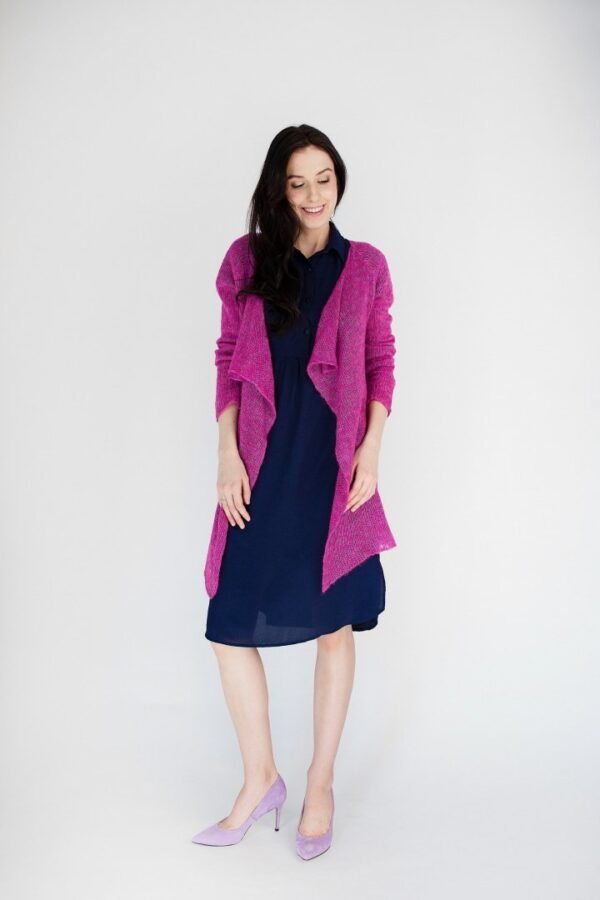 Light Fuchsia Cardigan Rosa