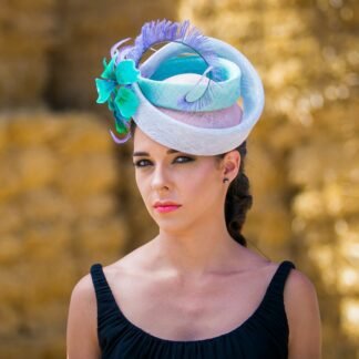 Graine wedding fascinator racing petit chapeau