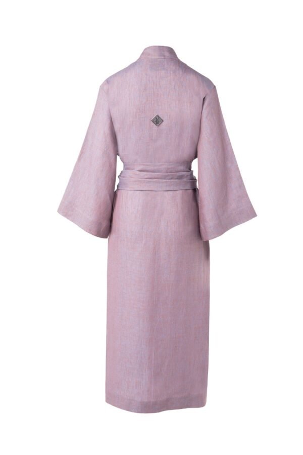 Mixed Lavender Kimono with Belt
