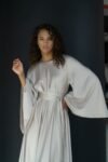Gold Flared Dress