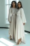 Gold Flared Dress